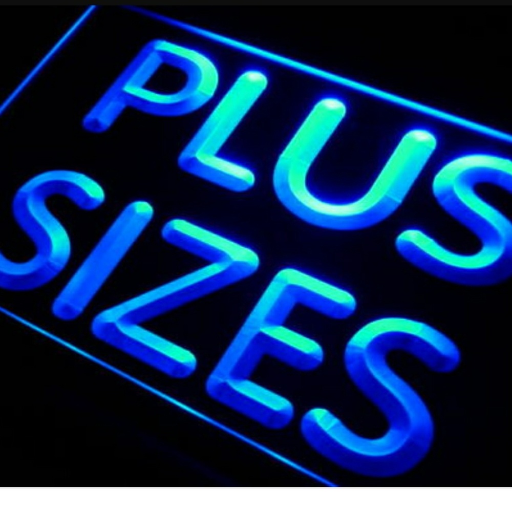 Plus size below